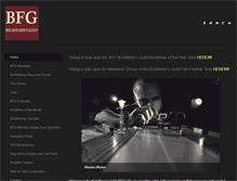 Tablet Screenshot of brickfilmersguild.com